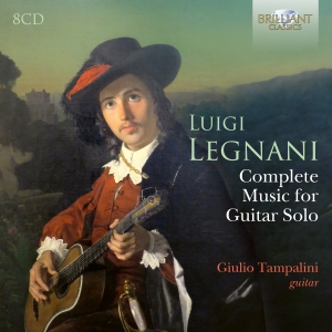 Giulio Tampalini - Legnani: Complete Music For Guitar ryhmässä ME SUOSITTELEMME / Perjantain julkaisut / Perjantai 1 marraskuuta 2024 @ Bengans Skivbutik AB (5565712)