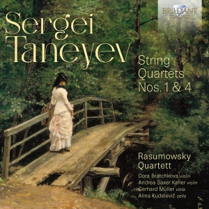 Rasumowsky Quartet - Taneyev: String Quartets Nos. 1 & 4 ryhmässä ME SUOSITTELEMME / Perjantain julkaisut / Perjantai 1 marraskuuta 2024 @ Bengans Skivbutik AB (5565762)