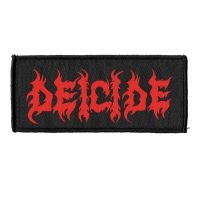 Deicide - Patch - Logo ryhmässä ME SUOSITTELEMME / Perjantain julkaisut / Fredag den 18:e oktober 2024 @ Bengans Skivbutik AB (5565859)