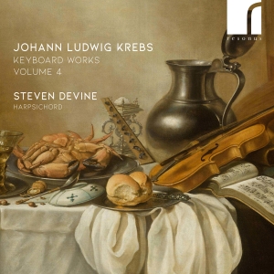 Steven Devine - Krebs: Keyboard Works, Vol. 4 ryhmässä ME SUOSITTELEMME / Perjantain julkaisut / Perjantai 1 marraskuuta 2024 @ Bengans Skivbutik AB (5565919)