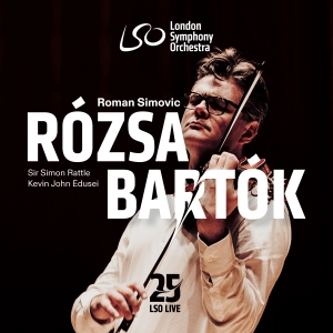 Roman Simovic Sir Simon Rattle Ke - Rózsa/Bartók: Violin Concertos ryhmässä Musiikki / SACD / Nyheter / Klassiskt @ Bengans Skivbutik AB (5565935)