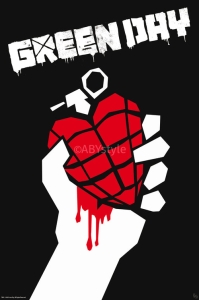 Green Day - American Idiot Poster ryhmässä MERCHANDISE / Merch / Punk @ Bengans Skivbutik AB (5566023)