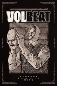 Volbeat - Servant Of The Mind Poster ryhmässä MERCHANDISE / Merch / Hårdrock @ Bengans Skivbutik AB (5566026)