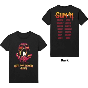 Sum 41 - Out For Blood Uni Bl T-Shirt ryhmässä MERCHANDISE / T-paita / Punk @ Bengans Skivbutik AB (5566076r)