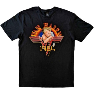 Van Halen - Cherub 84 Uni Bl T-Shirt ryhmässä MERCHANDISE / T-paita / Hårdrock @ Bengans Skivbutik AB (5566077r)