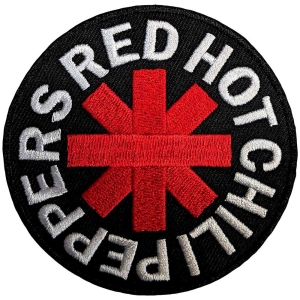 Red Hot Chili Peppers - Asterisk Bl Woven Patch ryhmässä MERCHANDISE / Merch / Pop-Rock @ Bengans Skivbutik AB (5566270)