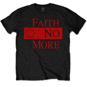 Faith No More - Classic New Logo Star Uni Bl T-Shirt ryhmässä MERCHANDISE / T-paita / Hårdrock @ Bengans Skivbutik AB (5566331r)