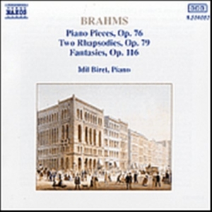 Brahms Johannes - Piano Pieces Op 76, 79 & 116 ryhmässä ME SUOSITTELEMME / Joululahjavinkki: CD @ Bengans Skivbutik AB (556668)