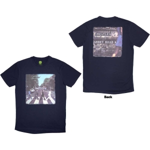 Beatles - Vtge Abbey Road Uni Navy T-Shirt ryhmässä MERCHANDISE / T-paita / Pop-Rock @ Bengans Skivbutik AB (5566709r)