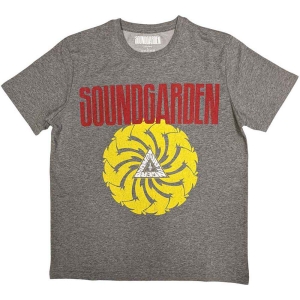 Soundgarden - Badmotorfinger V1 Uni Grey T-Shirt ryhmässä MERCHANDISE / T-paita / Hårdrock @ Bengans Skivbutik AB (5566723r)