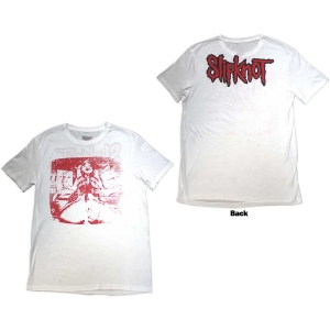 Slipknot - Chair Graphic Uni Wht T-Shirt ryhmässä MERCHANDISE / T-paita / Hårdrock @ Bengans Skivbutik AB (5566725r)