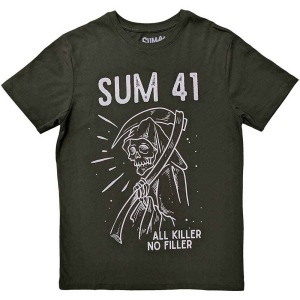 Sum 41 - Reaper Uni Green T-Shirt ryhmässä MERCHANDISE / T-paita / Punk @ Bengans Skivbutik AB (5566728r)