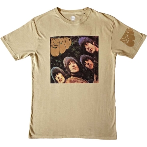 Beatles - Rubber Soul Us Uni Sand T-Shirt ryhmässä MERCHANDISE / T-paita / Pop-Rock @ Bengans Skivbutik AB (5566995r)