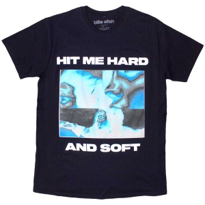 Billie Eilish - Hit Me Hard And Soft.. Navy T-Shirt ryhmässä MERCHANDISE / T-paita / Pop-Rock @ Bengans Skivbutik AB (5566998r)