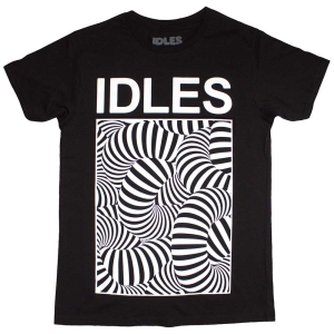 Idles - Psych Tubes Uni Bl T-Shirt ryhmässä MERCHANDISE / T-paita / Pop-Rock @ Bengans Skivbutik AB (5567003r)