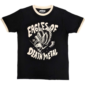 Eagles Of Death Metal - Eagle Ringer Uni Bl T-Shirt ryhmässä MERCHANDISE / T-paita / Hårdrock @ Bengans Skivbutik AB (5567278r)