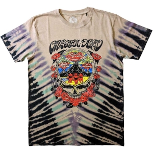 Grateful Dead - Eye Clouds Uni Sand Dip-Dye T-Shirt ryhmässä MERCHANDISE / T-paita / Pop-Rock @ Bengans Skivbutik AB (5567284r)