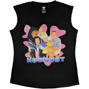 No Doubt - Horns Lady Bl Tank T-Shirt ryhmässä MERCHANDISE / T-paita / Pop-Rock @ Bengans Skivbutik AB (5567287r)