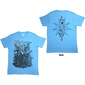 Slipknot - Tesf Band Uni Blue T-Shirt ryhmässä MERCHANDISE / T-paita / Hårdrock @ Bengans Skivbutik AB (5567289r)