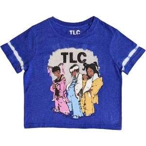 Tlc - Cartoon Uni Blue Dip-Dye Crop Top ryhmässä MERCHANDISE / T-paita / RnB-Soul @ Bengans Skivbutik AB (5567292r)