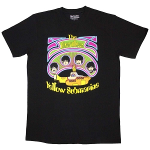 Beatles - Ysm Heads In Circles V2 Uni Bl T-Shirt ryhmässä MERCHANDISE / T-paita / Pop-Rock @ Bengans Skivbutik AB (5567298r)