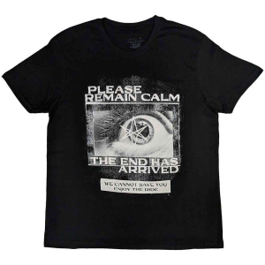 Bring Me The Horizon - Remain Calm Fp Uni Bl T-Shirt ryhmässä MERCHANDISE / T-paita / Hårdrock @ Bengans Skivbutik AB (5567527r)