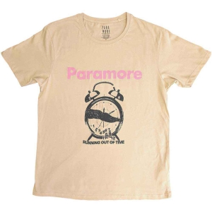 Paramore - Clock Uni Sand T-Shirt ryhmässä MERCHANDISE / T-paita / Pop-Rock @ Bengans Skivbutik AB (5567538r)