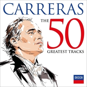 Jose Carreras - 50 Greatest Tracks ryhmässä ME SUOSITTELEMME / Joululahjavinkki: CD @ Bengans Skivbutik AB (5567782)