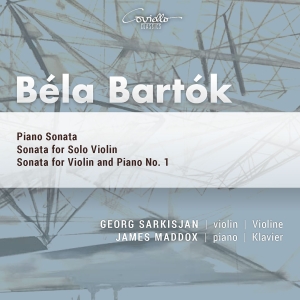 Georg Sarkisjan James Maddox - Bartok: Works For Piano & Violin ryhmässä ME SUOSITTELEMME / Perjantain julkaisut / Perjantai 15 marraskuuta 2024 @ Bengans Skivbutik AB (5568462)