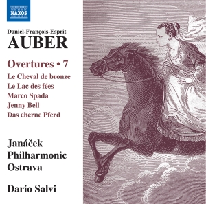 Janacek Philharmonic Ostrava Dario - Daniel-Francois Auber: Overtures, V ryhmässä ME SUOSITTELEMME / Perjantain julkaisut / Perjantai 22 marraskuuta 2024 @ Bengans Skivbutik AB (5568475)