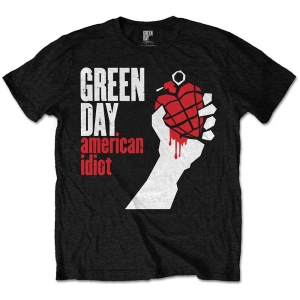 Green Day - American Idiot Boys Bl T-Shirt ryhmässä MERCHANDISE / Merch / Punk @ Bengans Skivbutik AB (5568708r)