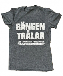 Nationalteatern - Bängen Trålar ryhmässä MERCHANDISE / T-paita / Pop-Rock @ Bengans Skivbutik AB (5568725r)