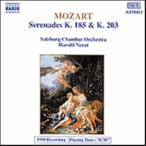 Mozart Wolfgang Amadeus - Serenades 185 + 203 ryhmässä Externt_Lager / Naxoslager @ Bengans Skivbutik AB (556880)