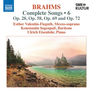 Esther Valentin-Fieguth Konstantin - Brahms: Complete Songs, Vol. 6 ryhmässä ME SUOSITTELEMME / Perjantain julkaisut / Perjantai, joulukuu 6, 2024 @ Bengans Skivbutik AB (5568828)