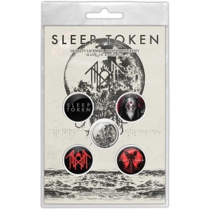 Sleep Token - Take Me Back To Eden Button Badge Pack ryhmässä MERCHANDISE / Merch / Hårdrock @ Bengans Skivbutik AB (5569037)