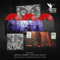 Master's Hammer - Live Occult Rituals (3 Lp Red Vinyl ryhmässä ME SUOSITTELEMME / Perjantain julkaisut / Perjantai 29 marraskuuta 2024 @ Bengans Skivbutik AB (5570632)