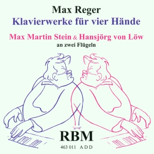 Reger Max - Piano Works For Four Hands ryhmässä CD / Klassiskt @ Bengans Skivbutik AB (5570682)