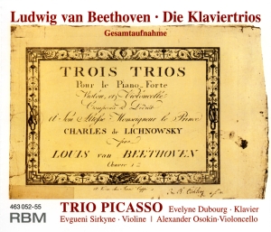 Trio Picasso - Ludwig Van Beethoven - Piano Trios ryhmässä ME SUOSITTELEMME / Joululahjavinkki: CD @ Bengans Skivbutik AB (5570711)