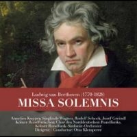 Beethoven Ludwig Van - Missa Solemnis ryhmässä Musiikki / Dual Disc / Kommande / Pop-Rock @ Bengans Skivbutik AB (5570728)