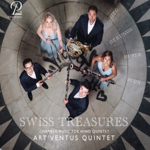 Art'ventus Quintet - Swiss Treasures - Unknown Swiss Mus ryhmässä ME SUOSITTELEMME / Joululahjavinkki: CD @ Bengans Skivbutik AB (5570813)