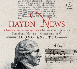 Nuovo Aspetto - Joseph Haydn: Haydn News - Symphony ryhmässä ME SUOSITTELEMME / Joululahjavinkki: CD @ Bengans Skivbutik AB (5570846)