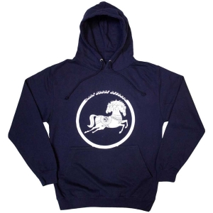 George Harrison - Dark Horse Uni Blue Hoodie ryhmässä MERCHANDISE / Hupparit / Pop-Rock @ Bengans Skivbutik AB (5570978r)