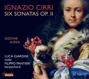 Sezione Aurea - Ignazio Cirri - Six Sonatas ryhmässä ME SUOSITTELEMME / Joululahjavinkki: CD @ Bengans Skivbutik AB (5571404)