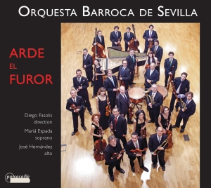 Orquesta Barroca De Sevilla - Arde El Furor - Andalusische Musik ryhmässä ME SUOSITTELEMME / Joululahjavinkki: CD @ Bengans Skivbutik AB (5571411)