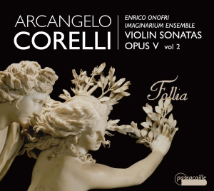 Enrico Onofri/Imaginarium Ensemble - Arcangelo Corelli - Sonaten Op. 5, ryhmässä ME SUOSITTELEMME / Joululahjavinkki: CD @ Bengans Skivbutik AB (5571424)