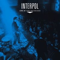 Interpol - Live At Third Man Records ryhmässä ME SUOSITTELEMME / Perjantain julkaisut / Perjantai, joulukuu 6, 2024 @ Bengans Skivbutik AB (5571536)