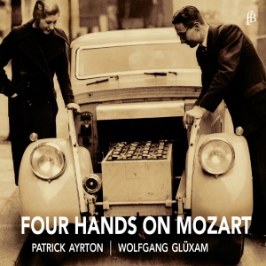 Patrick Ayrton & Wolfgang Glüxam - Four Hands On Mozart ryhmässä ME SUOSITTELEMME / Joululahjavinkki: CD @ Bengans Skivbutik AB (5571660)