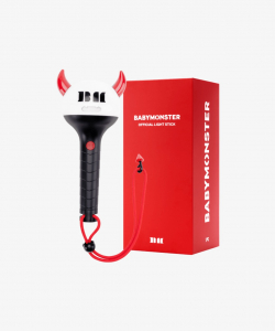 Babymonster - Official Light Stick + Photocard ryhmässä MERCHANDISE / Merch / Kommande / K-Pop @ Bengans Skivbutik AB (5571968)