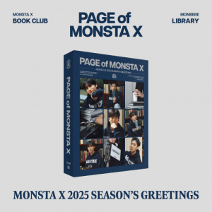 Monsta X - 2025 Seasons Greetings (Page Of Monsta X) + Photocards ryhmässä Minishops / K-Pop Minishops / Seasons Greetings 25 @ Bengans Skivbutik AB (5572238)