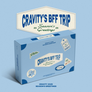 Cravity - 2025 Seasons Greetings (Cravitys Bff Trip) + Photocards ryhmässä MERCHANDISE / Merch / Kommande / K-Pop @ Bengans Skivbutik AB (5572240)